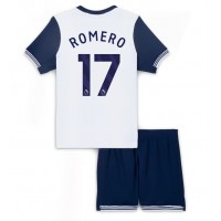 Tottenham Hotspur Cristian Romero #17 Replica Home Minikit 2024-25 Short Sleeve (+ pants)